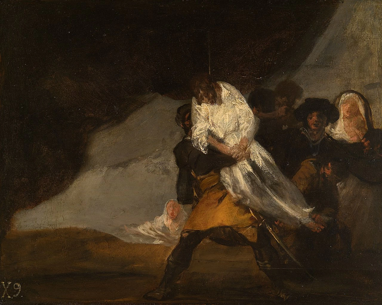 Francisco de Goya y Lucientes - 341, Il monaco impiccato, Art Institute of Chicago, Chicago
